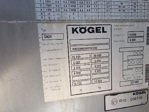 KOGEL SN24 2012